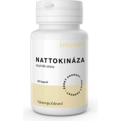 Nattokináza Epigemic® 60 kapslí, Pegrastore.cz