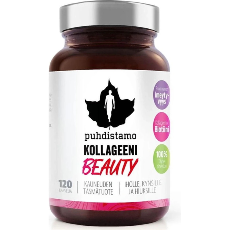 Puhdistamo Collagen Beauty 120 kapslí (Kolagenové peptidy Verisol®), Pegrastore.cz
