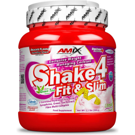 Amix Shake 4 Fit&Slim 500 g, Pegrastore.cz