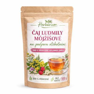 Herbárium čaj Ludmily Mojžíšové na podporu otěhotnění 100 g, Pegrastore.cz