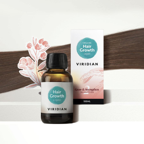 Viridian Organic Hair Growth Liquid 100 ml – BIO oleje na růst vlasů | PegraStore