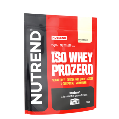 NUTREND Iso Whey PROZERO 500 g – syrovátkový izolát WPI | PegraStore