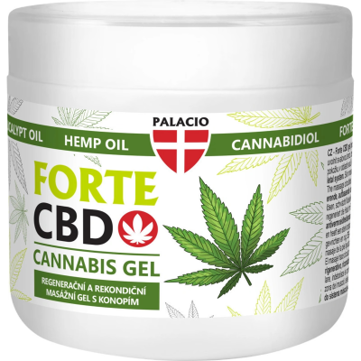 Palacio Forte CBD masážní gel, 600 ml, Pegrastore,cz
