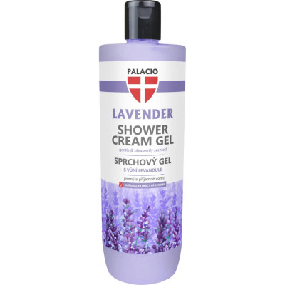 PALACIO Levandulový sprchový a koupelový krémový gel, 500 ml, Pegrastore.cz