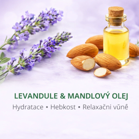 PALACIO Tělové mléko s levandulí & mandlovým olejem 500 ml | PegraStore