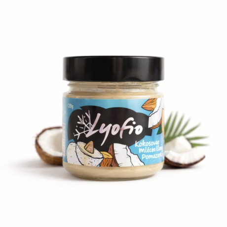 Lyofio Kokosovo-mandlový krém 220 g, Pefrastore.cz