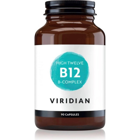 Viridian B Complex B12 High Twelve 90 kapslí. Pegrastore.cz