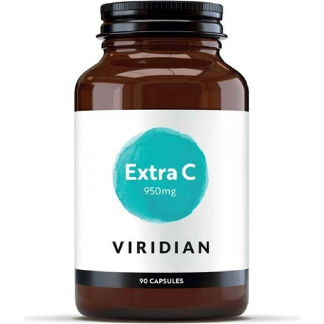 Viridian Extra C 950mg 120 kapslí (Vitamín C 950mg), Pegrastore.cz