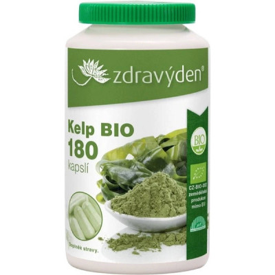 Zdravý den Kelp BIO 180 kapslí, Pegrastore.cz