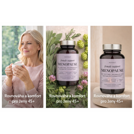 Nordbo Female Support Menopause 90 kapslí, Pegrastore.cz