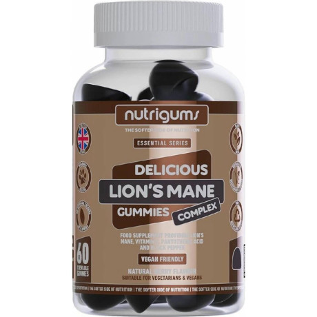 Nutrigums Limited Lions Mane Complex 60 gummies, Pegrastore.cz