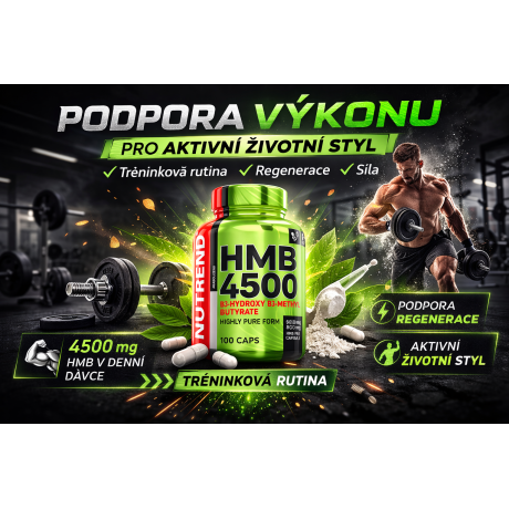 NUTREND HMB 4500 100 kapslí, Pegrastore