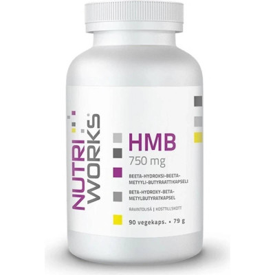 Nutri Works HMB 750mg 90 kapslí, Pegrastore.cz
