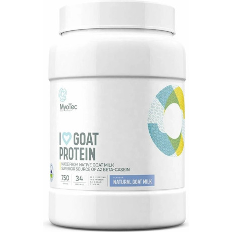 MyoTec Goat Protein 750 g | Kozí protein A2 natural bez sladidel