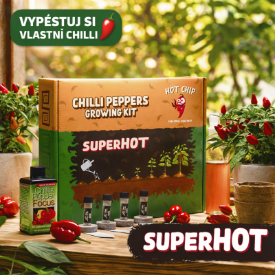 Sada na pěstování superpálivých chilli, Pegrastore.cz