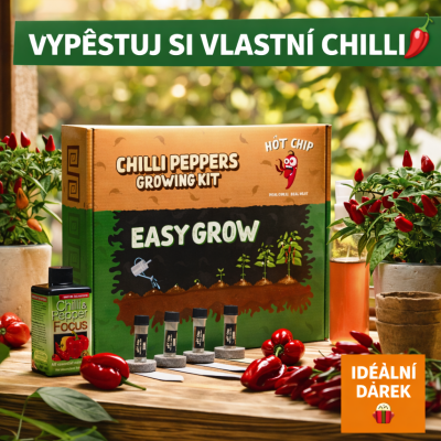 Vypěstuj si vlastní chilli , Pegrastore.cz