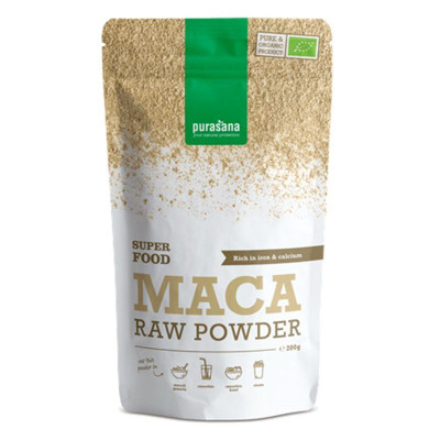 Purasana Maca Powder BIO 200g, Pegrastore.cz
