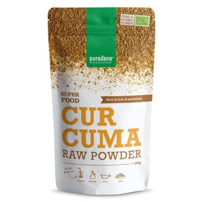 Purasana Curcuma Powder BIO 200 g, pegrastore.cz