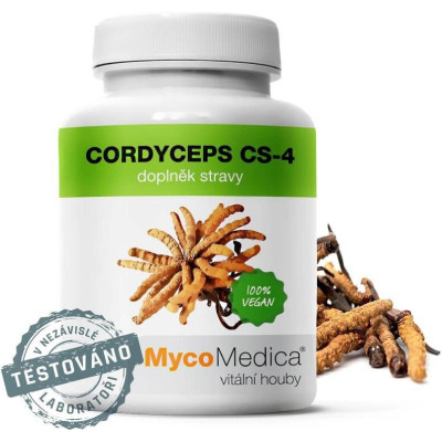 Cordyceps CS-4 30% Vegan 90 kapslí | Energie a vitalita | PegraStore.cz