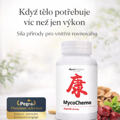 MycoMedica MycoChemo 180 kapslí, pegrastore.cz