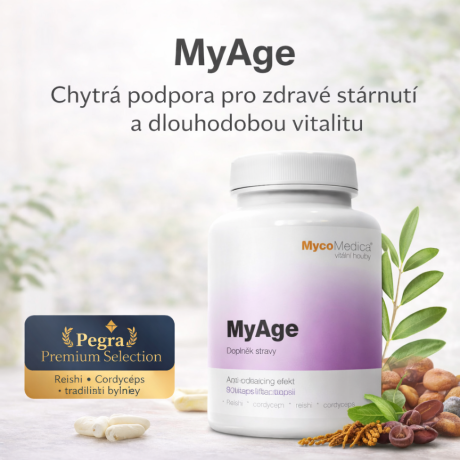 mycomedica MyAge pro zdravé stárnutí, Pegrastore.cz