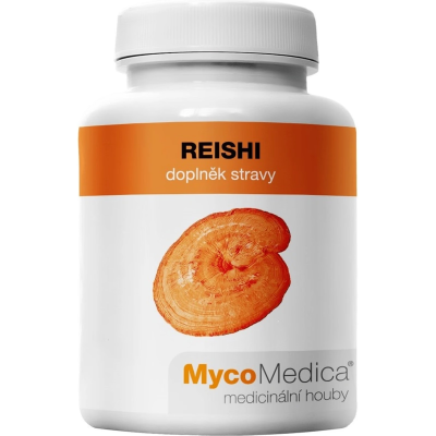 MycoMedica Reishi 90 kapslí – královna hub pro vitalitu a rovnováhu