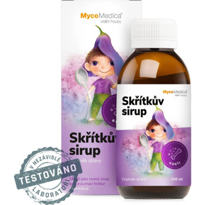 MycoMedica Skřítkův sirup 200 ml, Pegrastore.cz