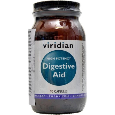 Viridian High Potency Digestive Aid 90 kapslí, Pegrastore.cz