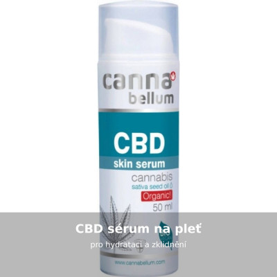 CBD sérum na pleť
pro hydrataci a zklidnění