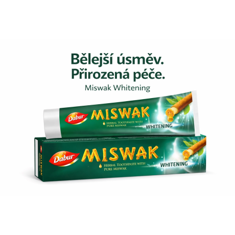 Bělejší úsměv. Přirozená péče.