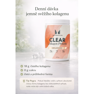 Denní dávka jemně svěžího kolagenu.