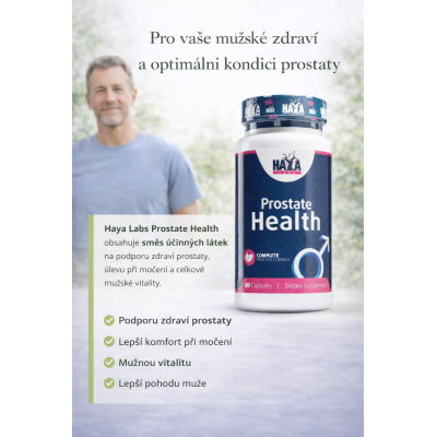Podpora prostaty, komfort při močení a mužská vitalita – každý den