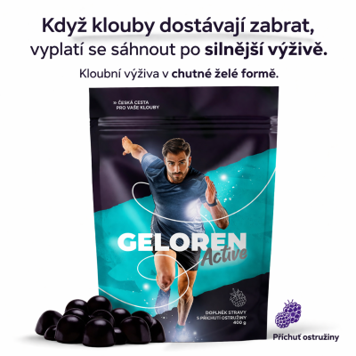 Když klouby dostávají zabrat, vyplatí se sáhnout po silnější výživě.