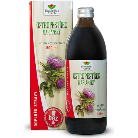 Ekomedica Ostropestřec Mariánský výtažek 500 ml