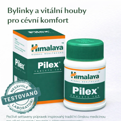 Bylinný komplex pro podporu cévní soustavy a každodenní komfort.a oblast konečníku