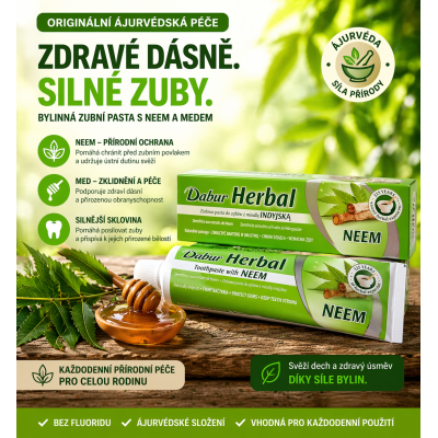 Síla bylin pro svěží dech a zdravý úsměv.