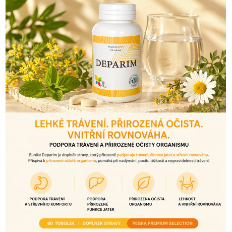 Lehké trávení. Přirozená očista. Vnitřní rovnováha.