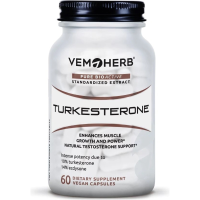 VemoHerb Turkesterone 60 kapslí. pegrastore.cz