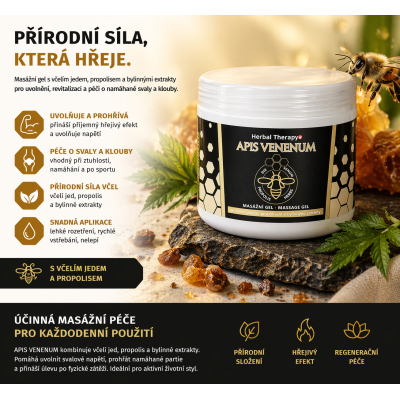 Přírodní síla pro uvolnění, regeneraci a péči o namáhané svaly a klouby.