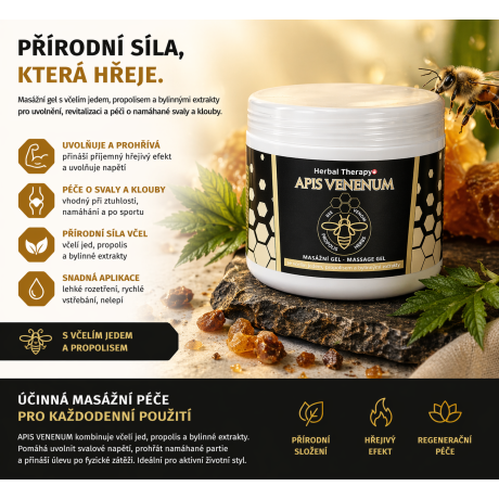 Přírodní síla pro uvolnění, regeneraci a péči o namáhané svaly a klouby.