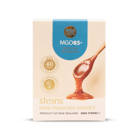 Steens Manuka Honey 85+ MGO 225g, pegrastore.cz