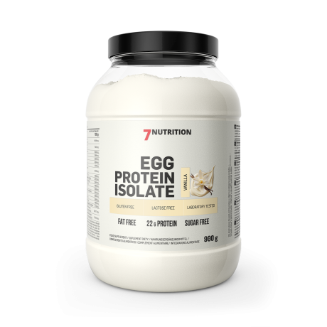 7Nutrition Egg Protein – Vaječný proteinový izolát 900 g Vanilka