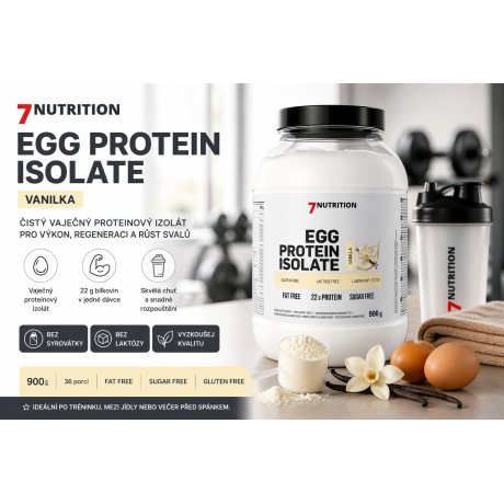 💪 Čistý protein bez syrovátky. 22 g bílkovin v dávce. Výkon bez kompromisů.