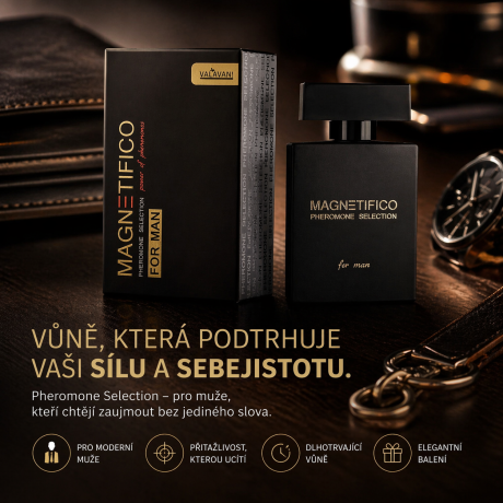 Vůně, která podtrhne vaši sílu, sebejistotu a přitažlivost. 🔥