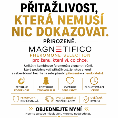 Přitažlivost, která nemusí nic dokazovat. 🔥
Buď přirozená. Buď nezapomenutelná.