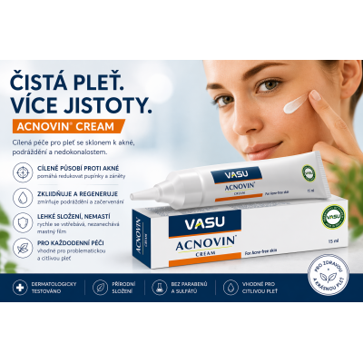 Čistší pleť. Méně pupínků. Více jistoty každý den.