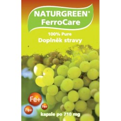 Naturgreen® FerroCare železo - 60 vegan kapslí