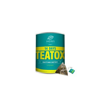 Nature's Finest Teatox Daytime Detox – Detoxikační čaj 14 sáčků (42 g), PegraStore.cz