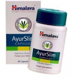 Himalaya AyurSlim 60 kapslí - kontrola hmotnosti, snížení cholesterolu a glukózy