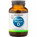 Viridian Organic Vitamin D 60 Kapslí